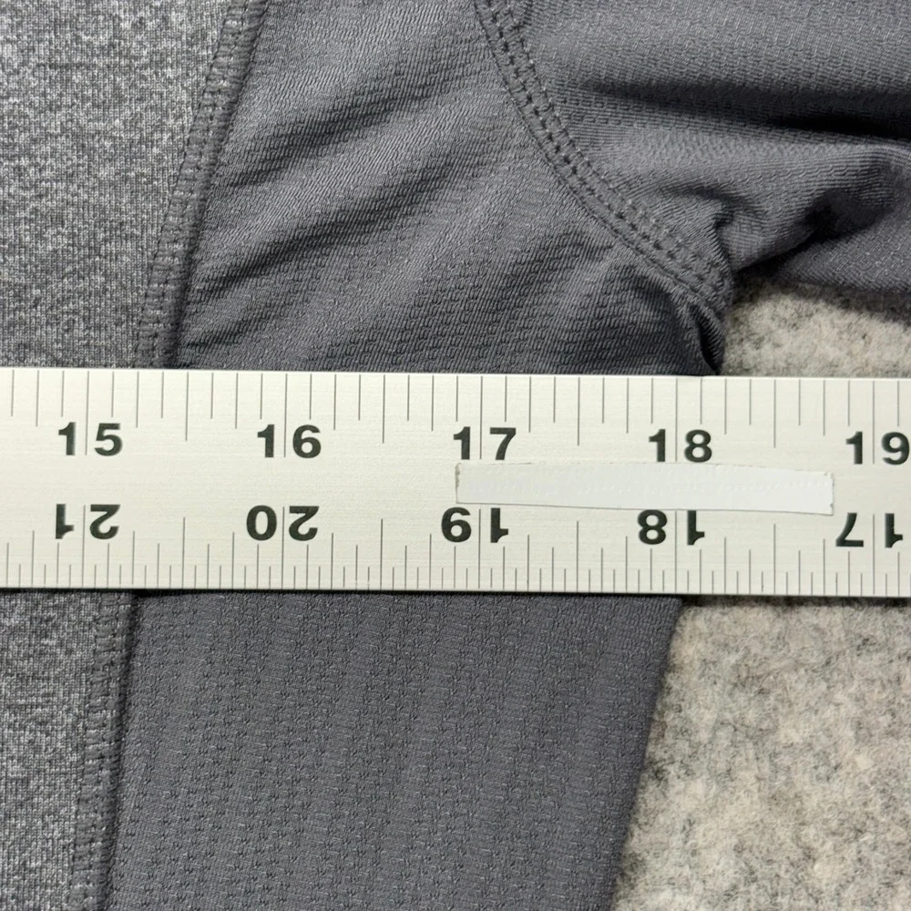 Lululemon Vent Tech Full Zip Jacket Mens‎ S Gray Softshell Magnetic Pocket